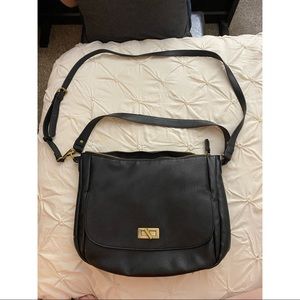 Merona Black crossbody bag